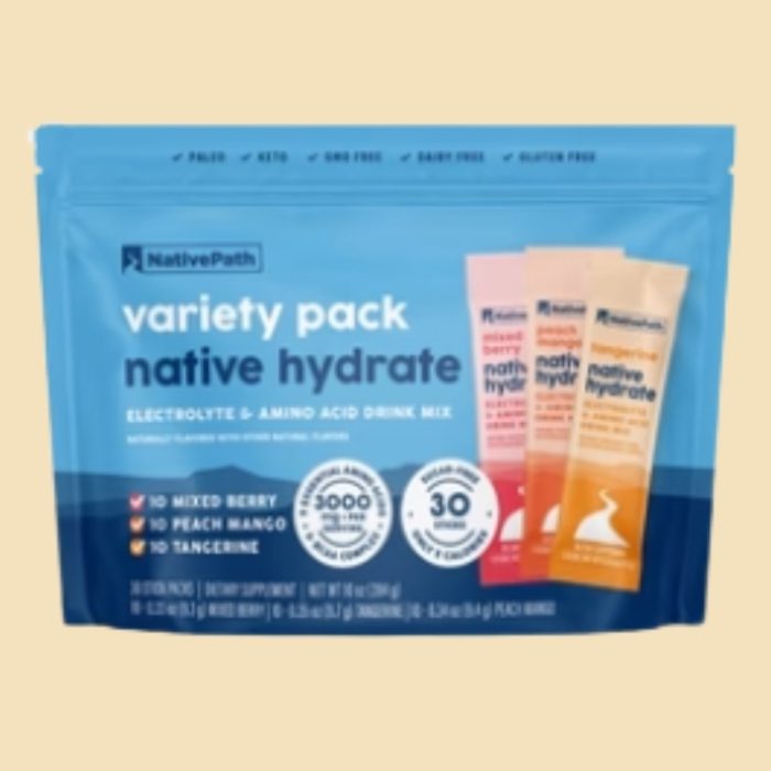 NativePath Hydrate Powder Sticks