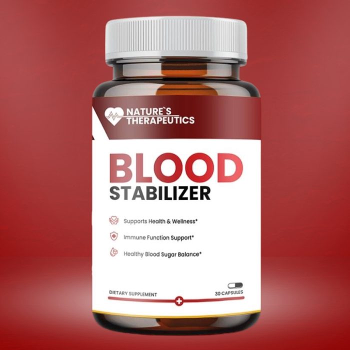 Natures Therapeutic Blood Stabilizer