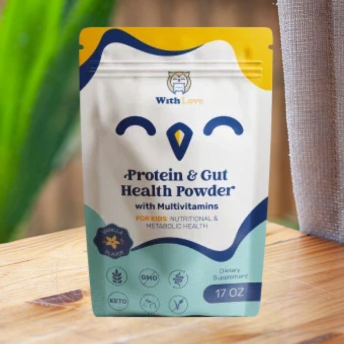 With Love Protein & Gut Health Powder