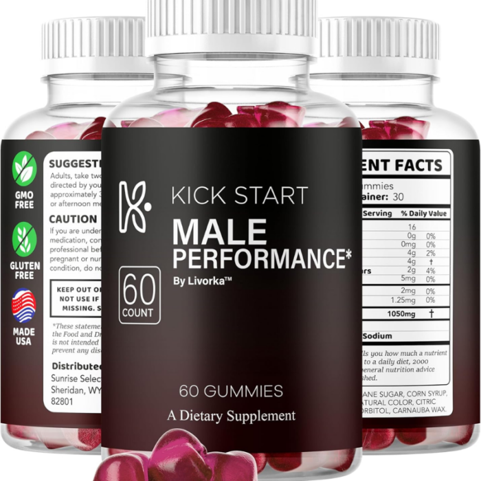 Kickstart Male Performance Gummies