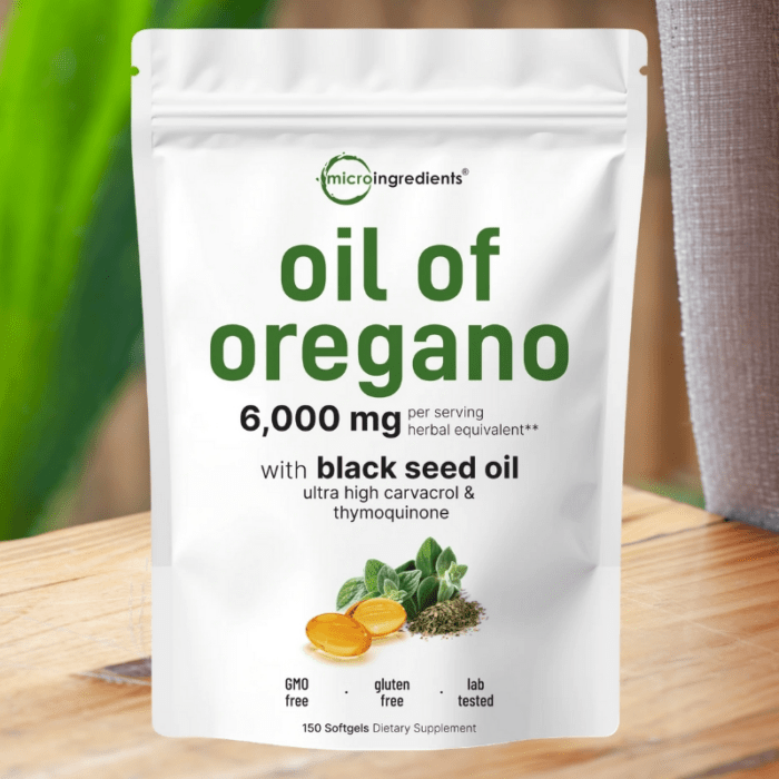 Micro Ingredients Pure Oregano Oil