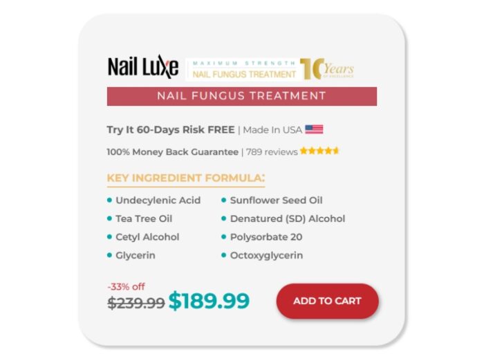 Nail Luxe Nail Fungus - Image 3