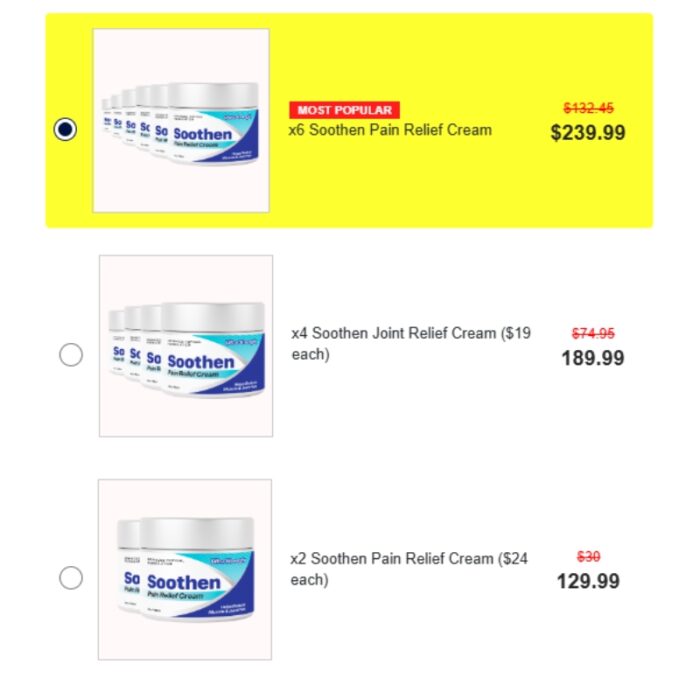 Soothen Pain Relief Cream - Image 2