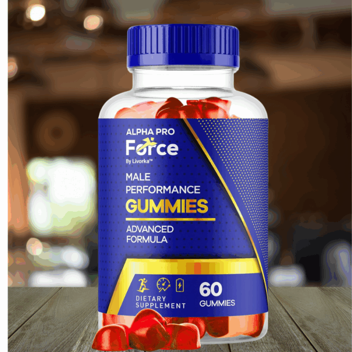 Alpha Pro Force Gummies