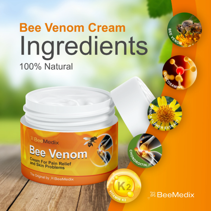 BeeMedix Bee Venom Cream - Image 2