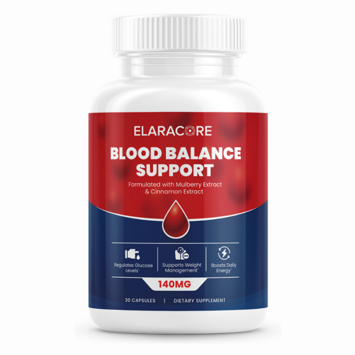ElaraCore Blood Balance Support