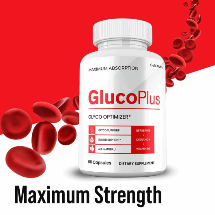 Gluco Plus Capsules Blood Pressure Optimizer