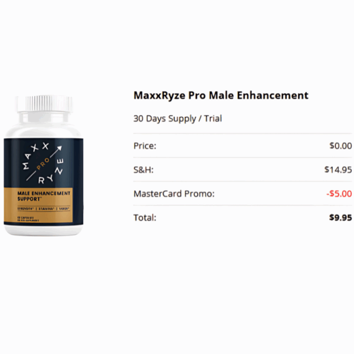 MaxxRyze Pro Male Enhancement - Image 2