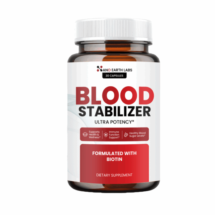 Nano Earth Blood Pressure Stabilizer