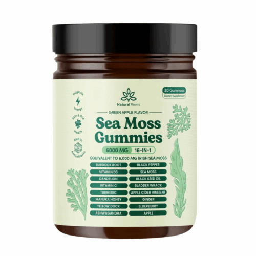 Natural Rems Sea Moss Gummies