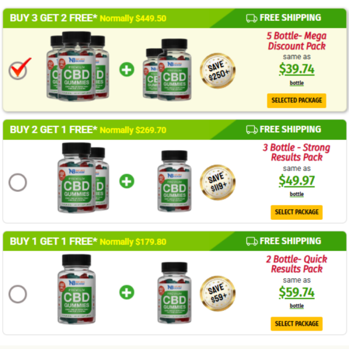 Natures Boost CBD Gummies - Image 2