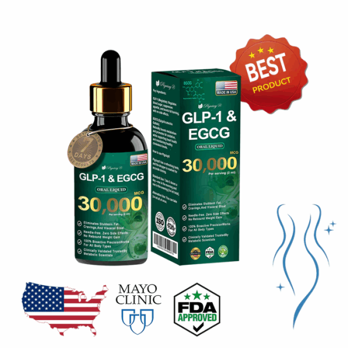 Piguiay Drops GLP-1 & EGCG