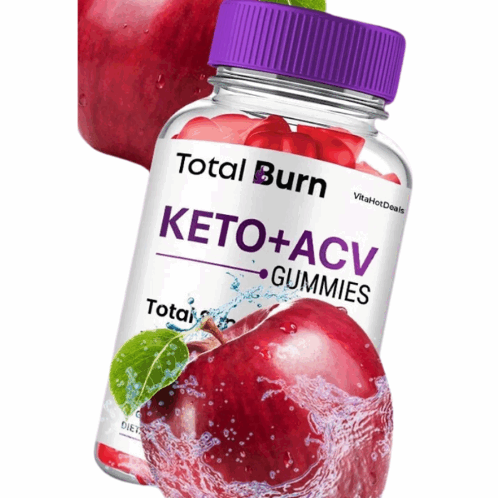 Total Burn Keto ACV Gummies