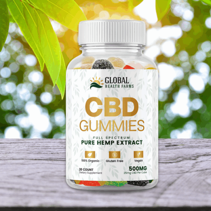 Global Health Farms CBD Gummies