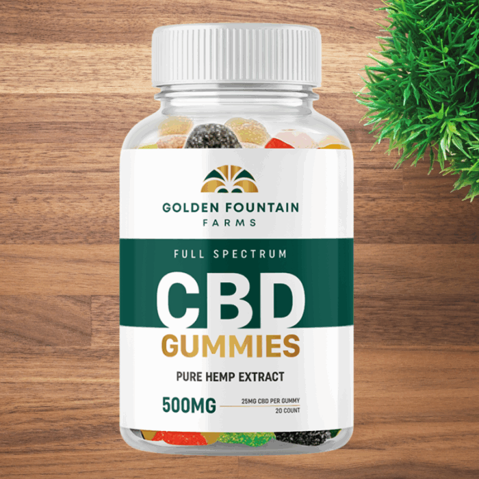 Golden Fountain Farms CBD Gummies