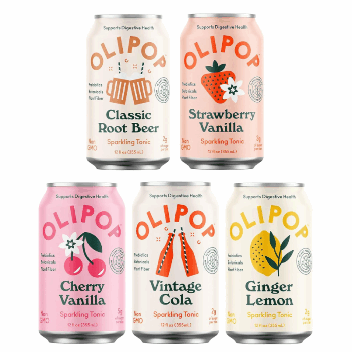 Olipop Healthy Prebiotic Soda
