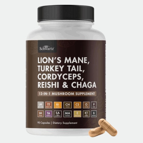 BioSchwartz 13-in-1 Mushroom Complex Capsules