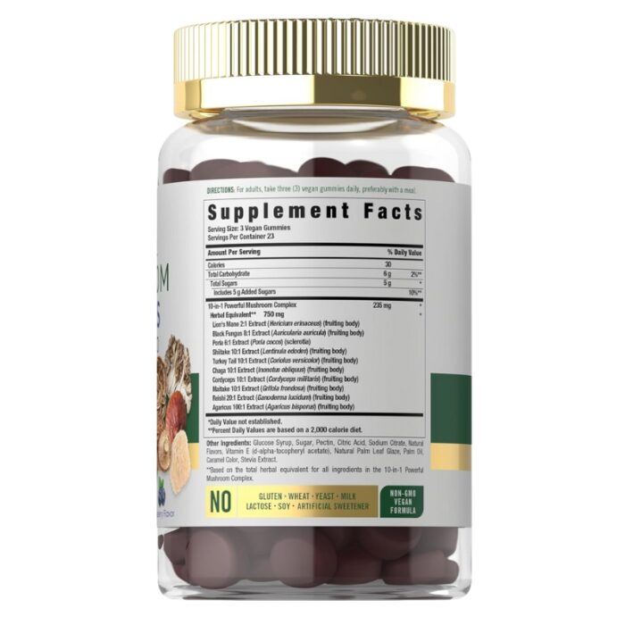Carlyle Mushroom Supplement Gummies - Image 2