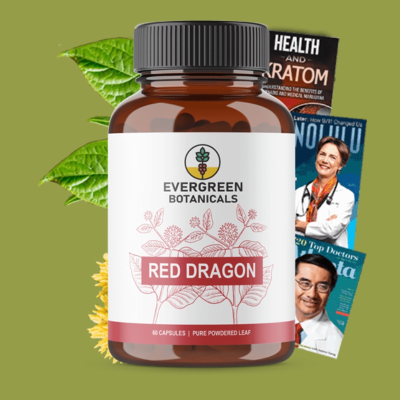 Evergreen Botanicals Red Dragon Kratom