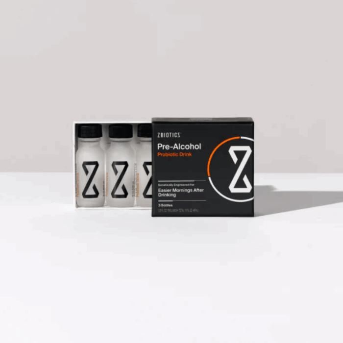 ZBiotics Pre-Alcohol Probiotic Drink