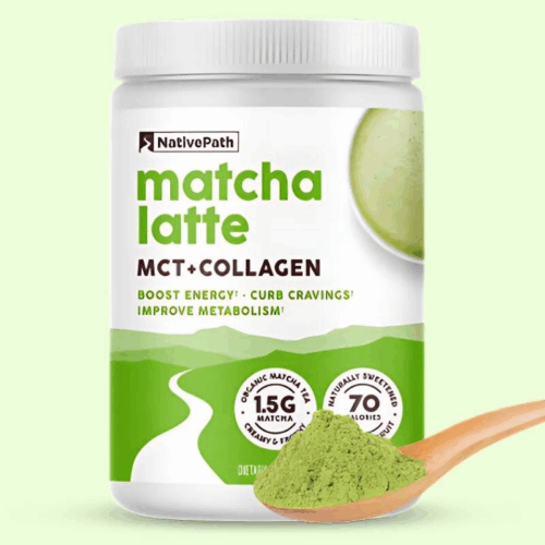 NativePath Matcha Collagen Latte