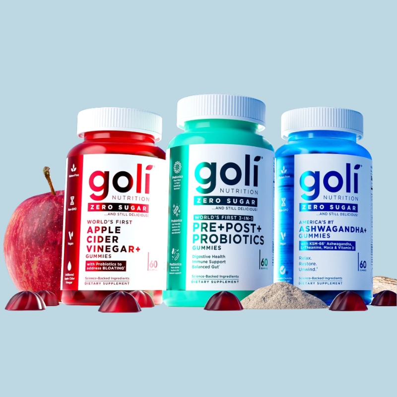 Goli Zero Sugar Essentials 3 Pack
