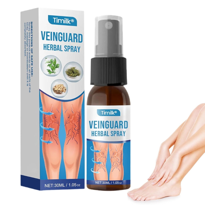 Timilk VeinGuard Spray Varicose Vein Relief