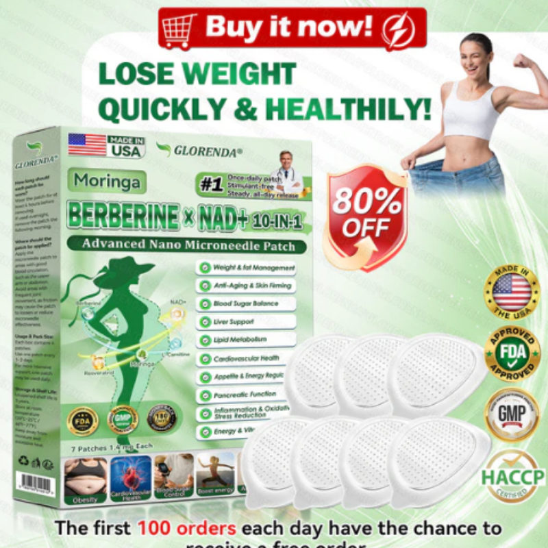 Berberine X NAD+ 10-in-1 Microneedle Patch