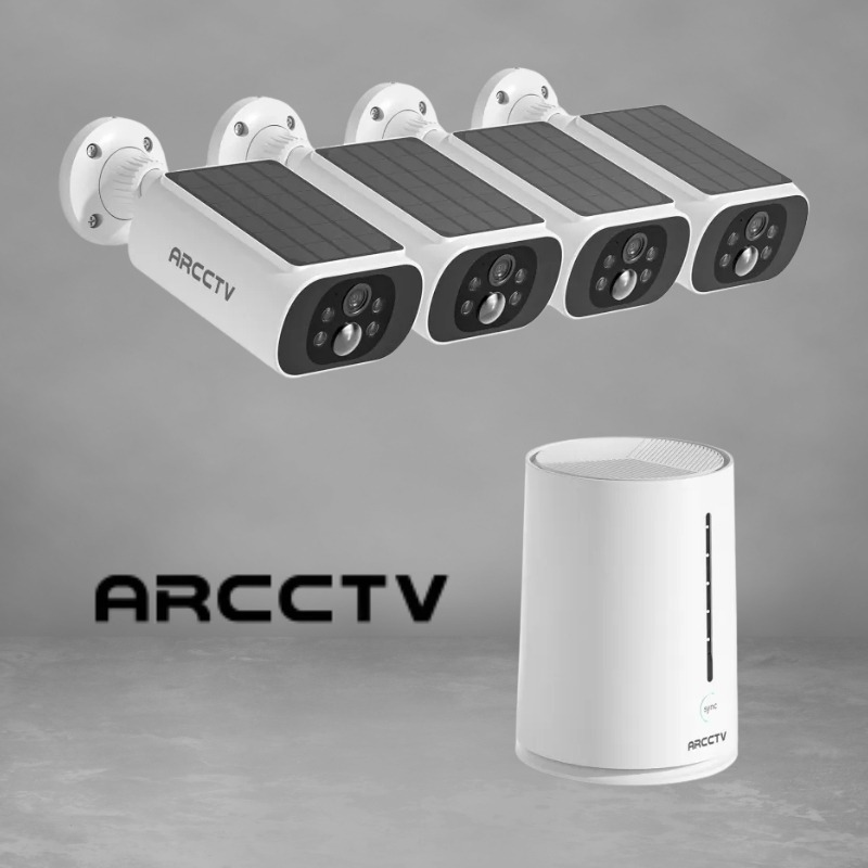 ARCCTV Wireless Solar Security Camera