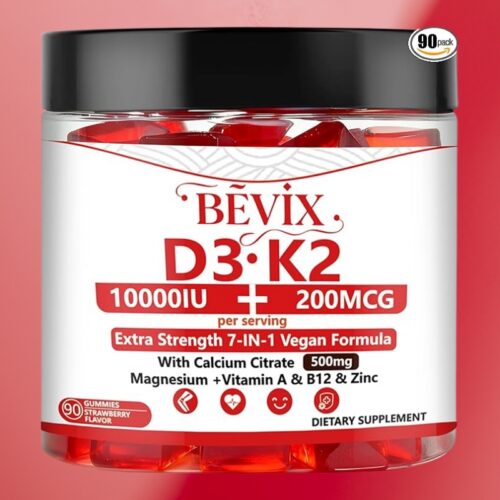 BEVIX Vitamin D3 K2 Gummies