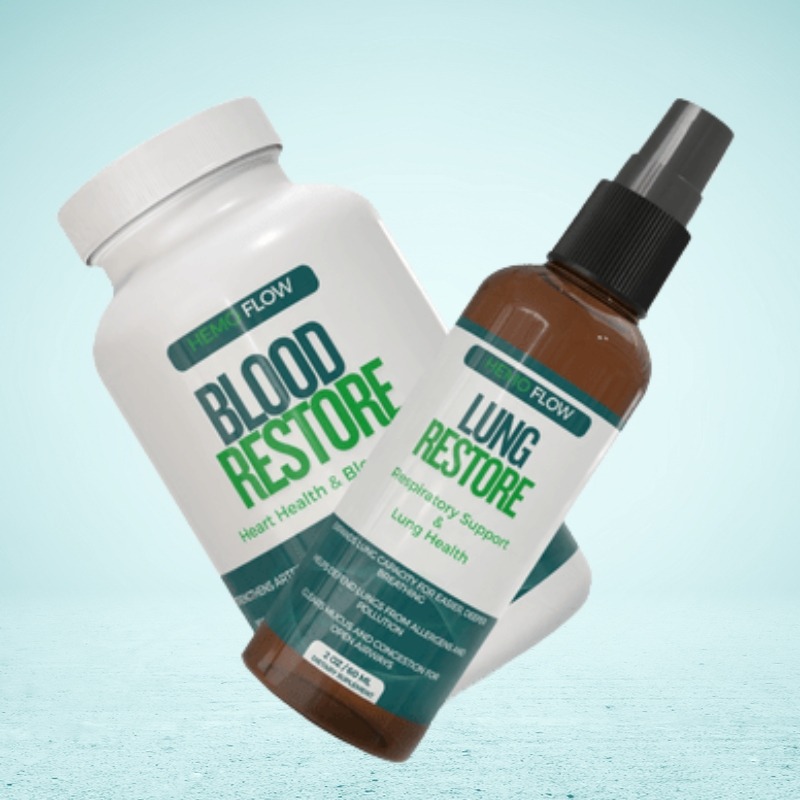 Hemo Flow Lung Restore + Blood Restore