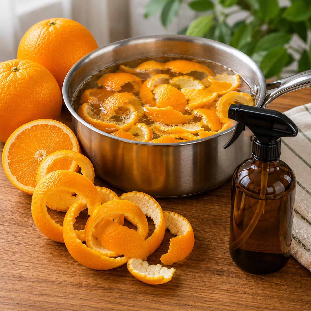 Spanish Orange Peel Trick